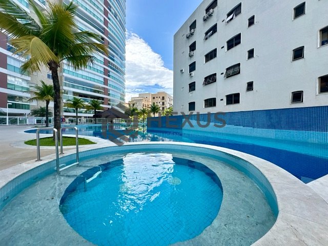 Foto 30 de Apartamento com varanda gourmet com vista mar e lazer de clube na beira mar da Praia da Enseada, Guaruja
