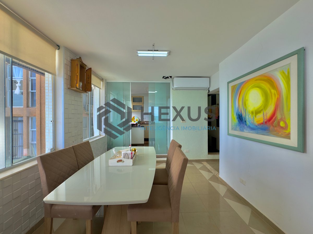 Foto 9 de Apartamento reformado frente mar na Praia das Pitangueiras, Guaruja