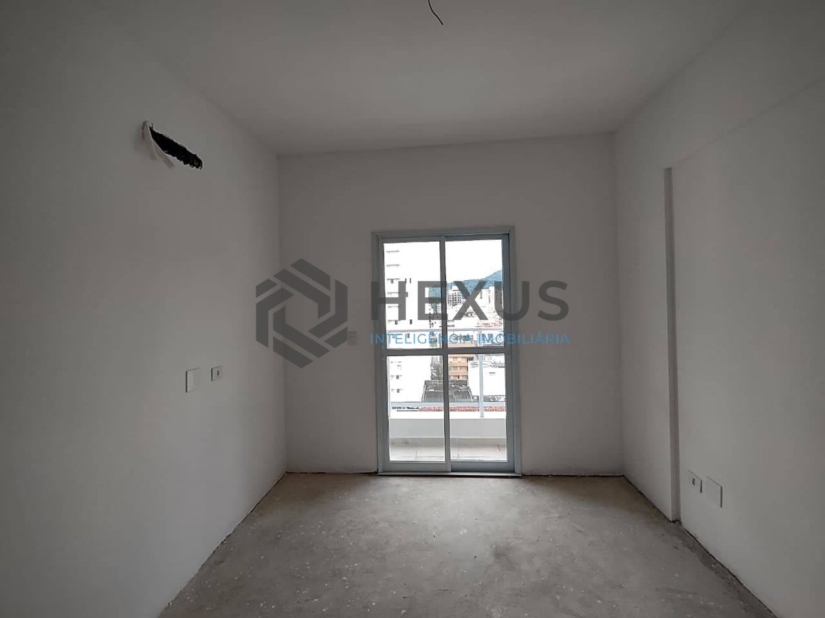 Foto 9 de Apartamento com varanda e lazer na Praia da Enseada, Guaruja