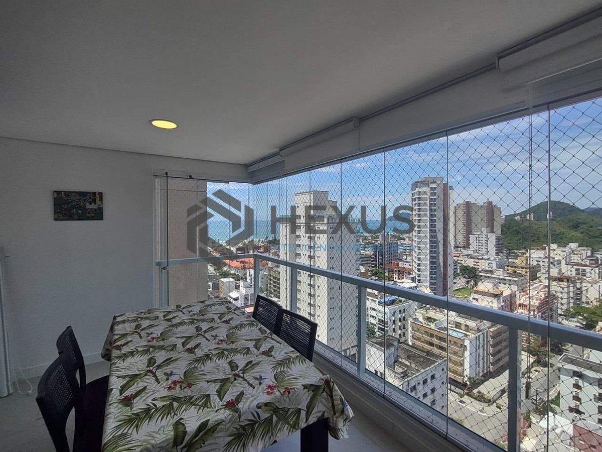 Foto 9 de Apartamento com varanda gourmet vista mar na Praia da Enseada, Guaruja