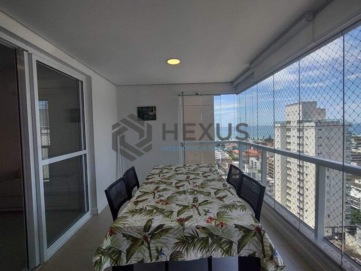 Foto 10 de Apartamento com varanda gourmet vista mar na Praia da Enseada, Guaruja