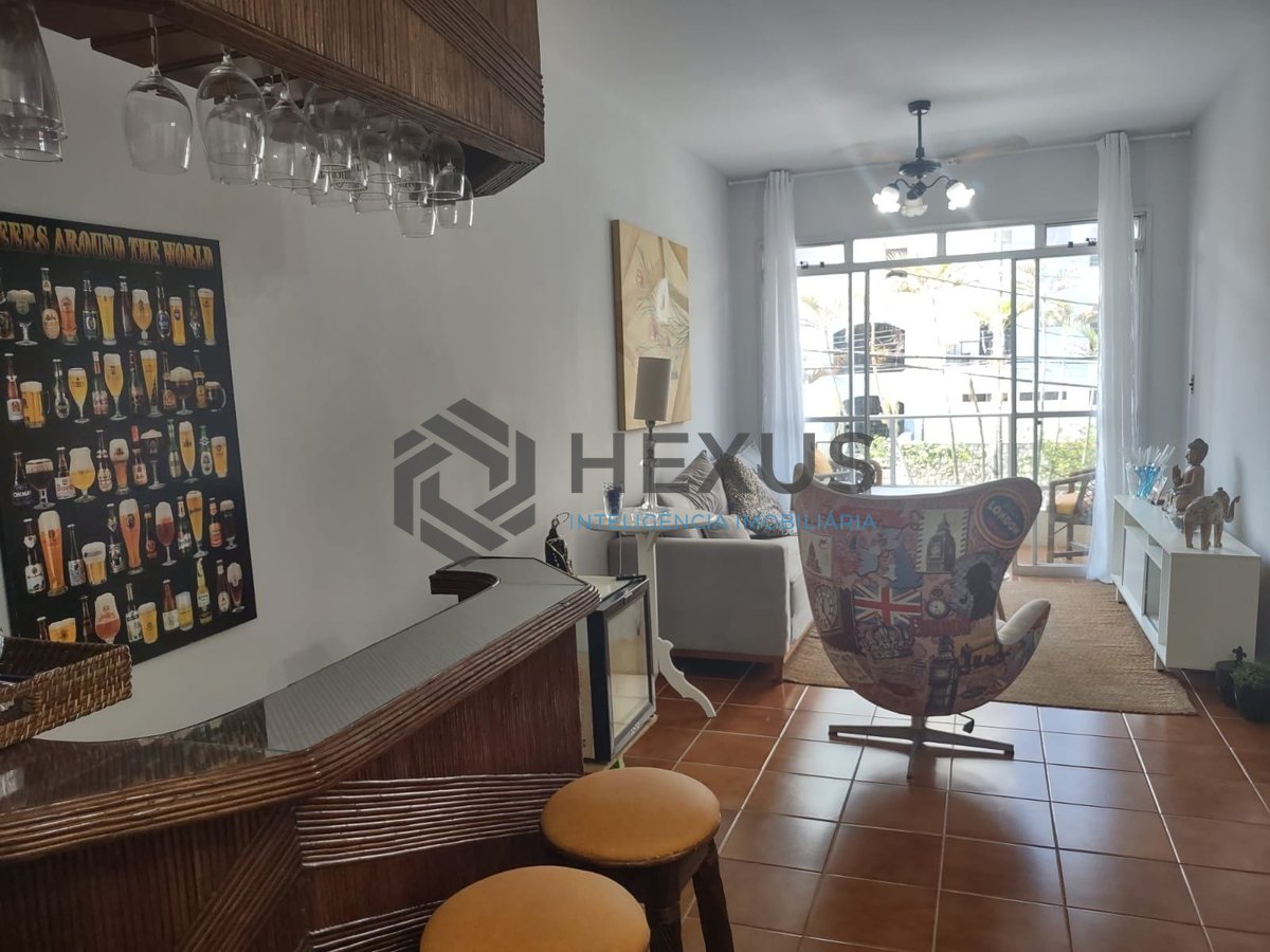 Foto 5 de Apartamento com varanda na Praia da Enseada, Guaruja