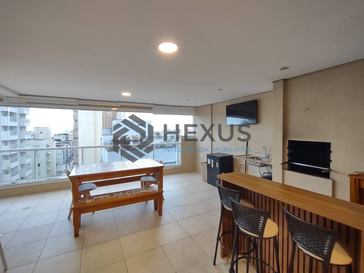 Foto 6 de Apartamento com vista mar e varanda gourmet na Praia da Enseada, Guaruja