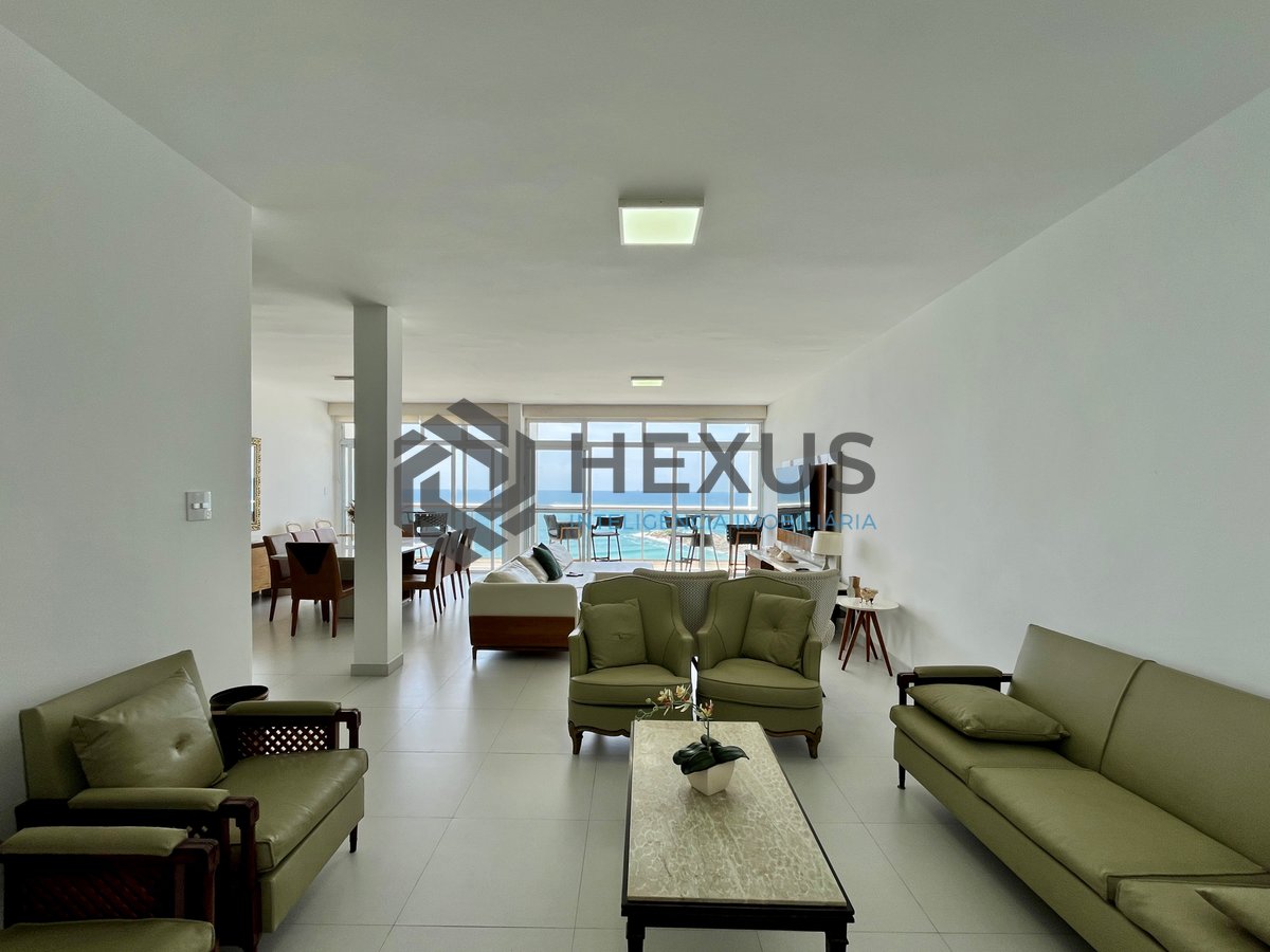 Foto 7 de Apartamento frente mar com varanda na Praia das Pitangueiras, Guaruja