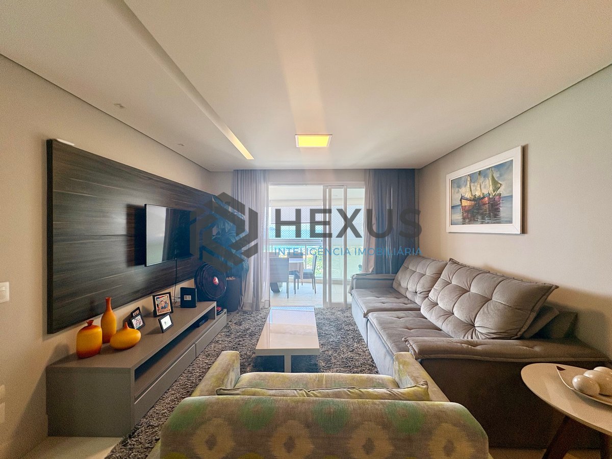 Foto 5 de Apartamento com varanda gourmet vista mar e lazer na Praia da Enseada, Guaruja