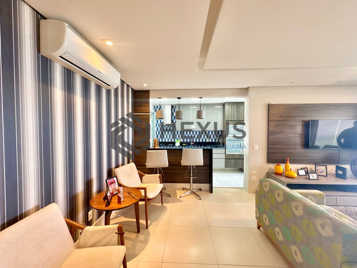 Foto 7 de Apartamento com varanda gourmet vista mar e lazer na Praia da Enseada, Guaruja
