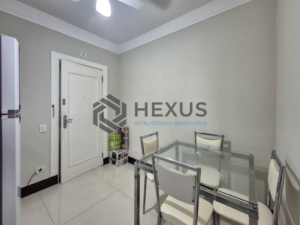 Foto 44 de Apartamento reformado com varanda e lazer na Praia das Pitangueiras, Guarujá