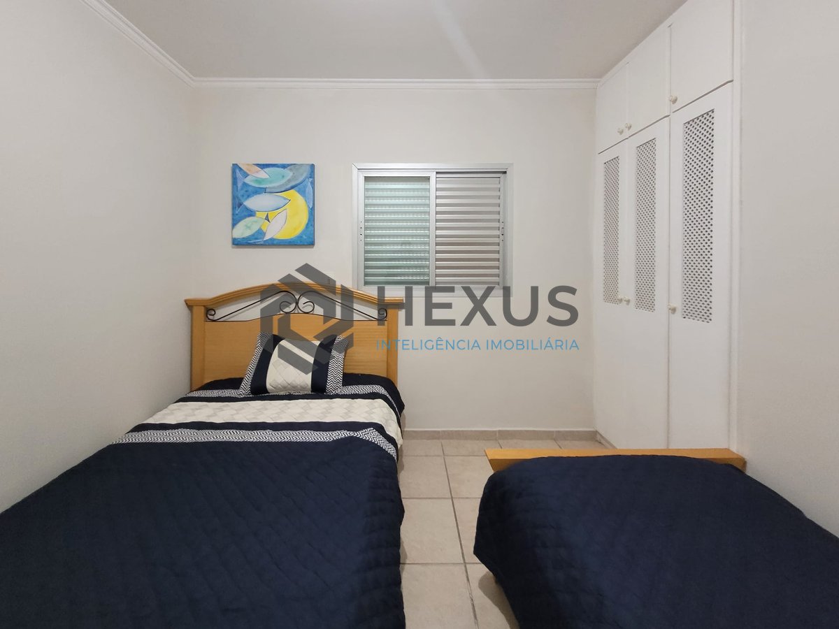 Foto 13 de Apartamento com varanda e vista mar na Praia das Asturias, Guaruja