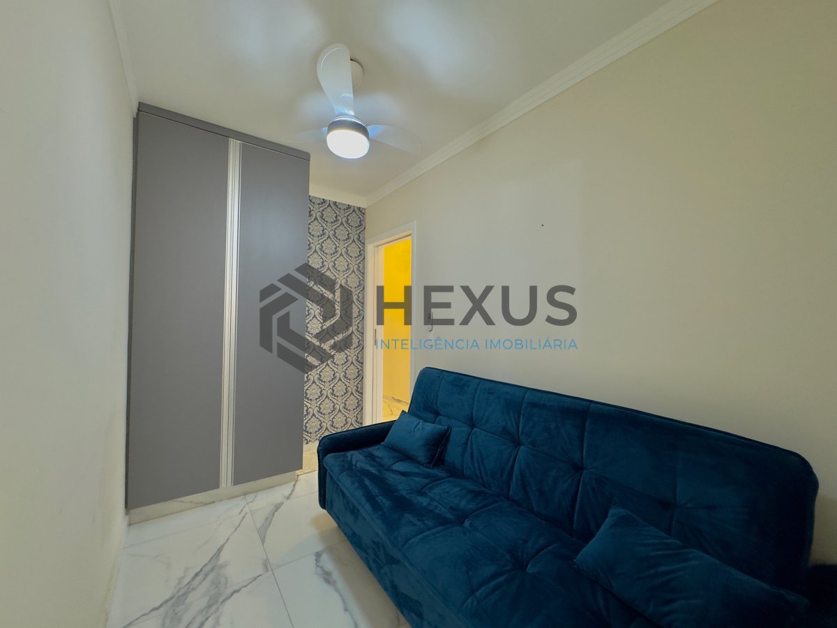 Foto 28 de Apartamento reformado com varanda e lazer na Praia das Pitangueiras, Guaruja