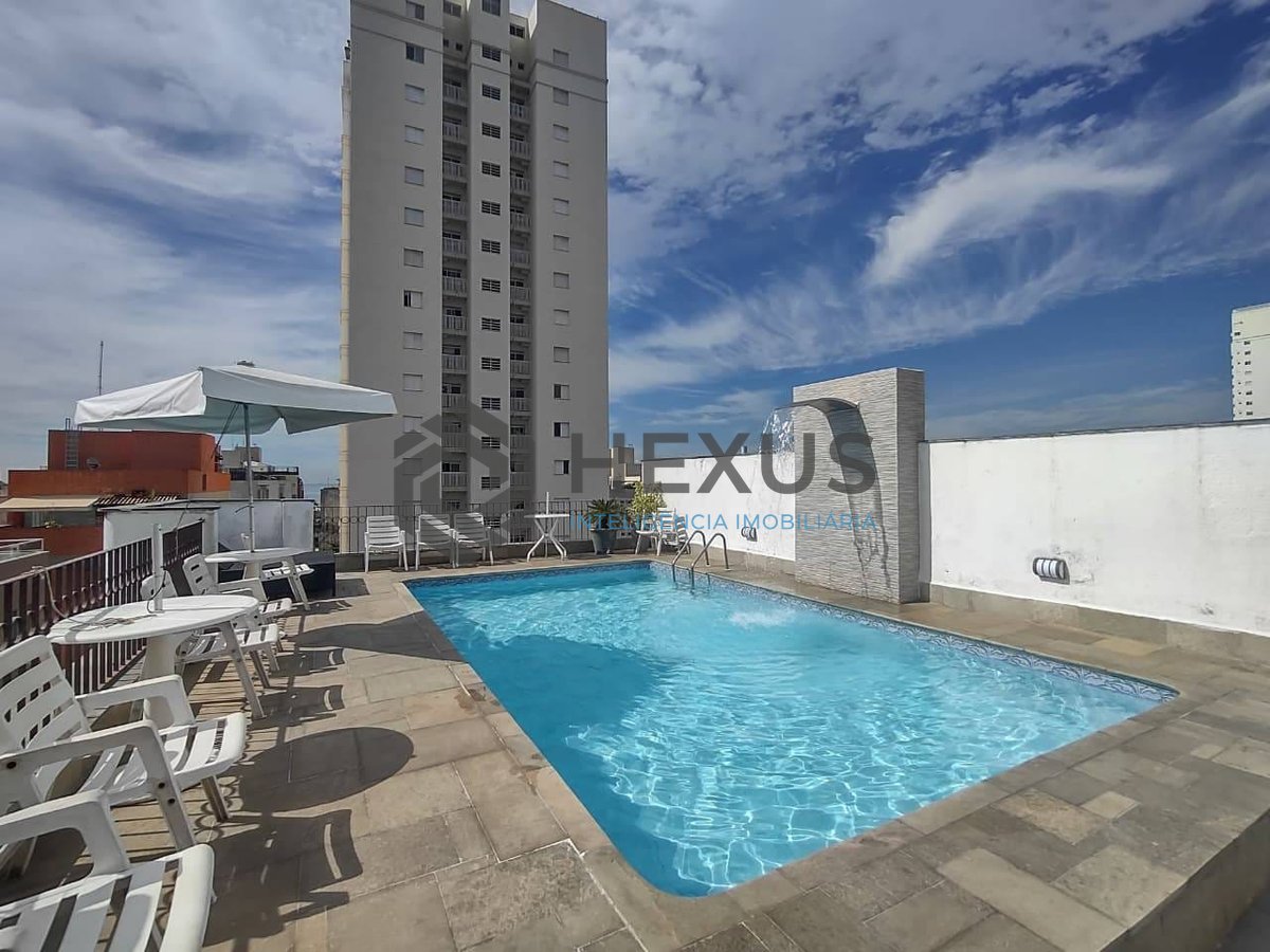 Foto 19 de Apartamento com varanda e lazer na Praia da Enseada, Guaruja