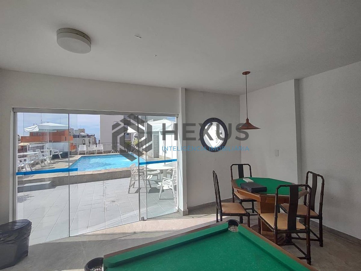 Foto 23 de Apartamento com varanda e lazer na Praia da Enseada, Guaruja