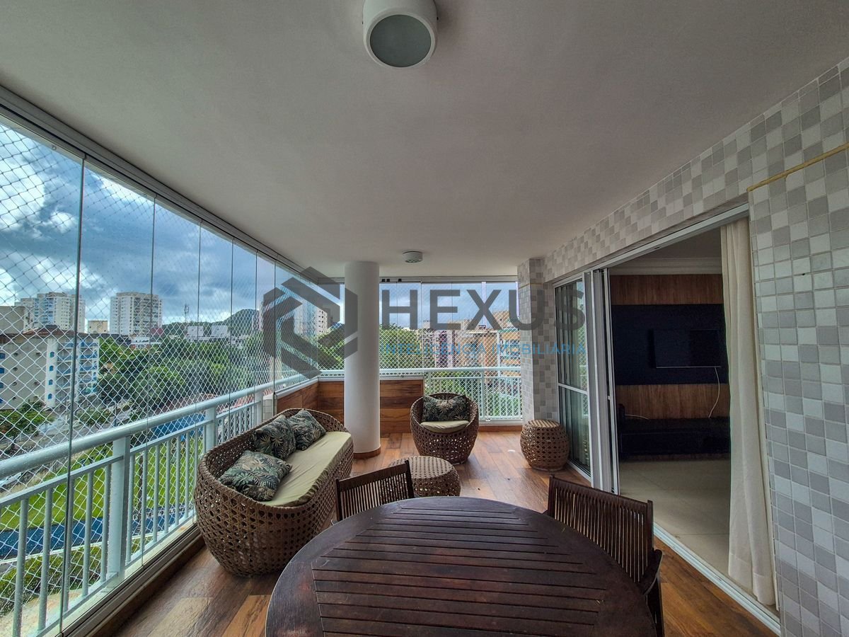 Foto 2 de Apartamento com varanda gourmet e lazer a 1 quadra da praia no Jardim Astúrias, Guarujá