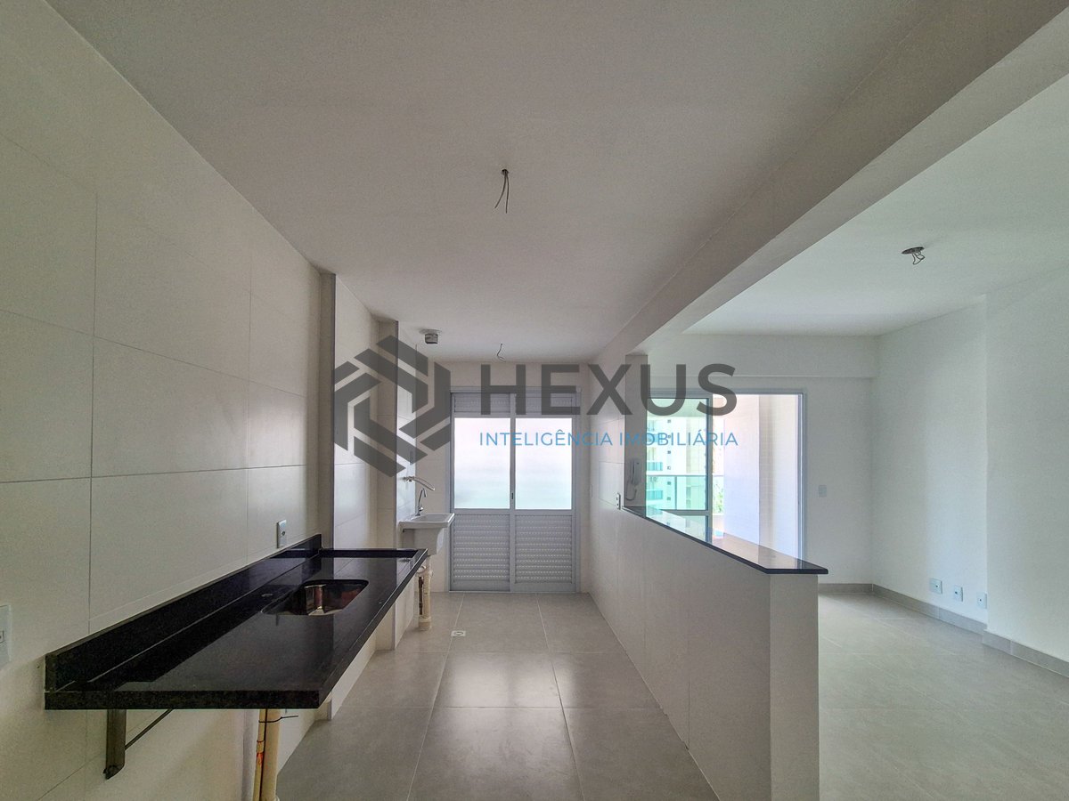 Foto 14 de Apartamento com varanda gourmet vista mar e lazer na Praia das Asturias, Guaruja