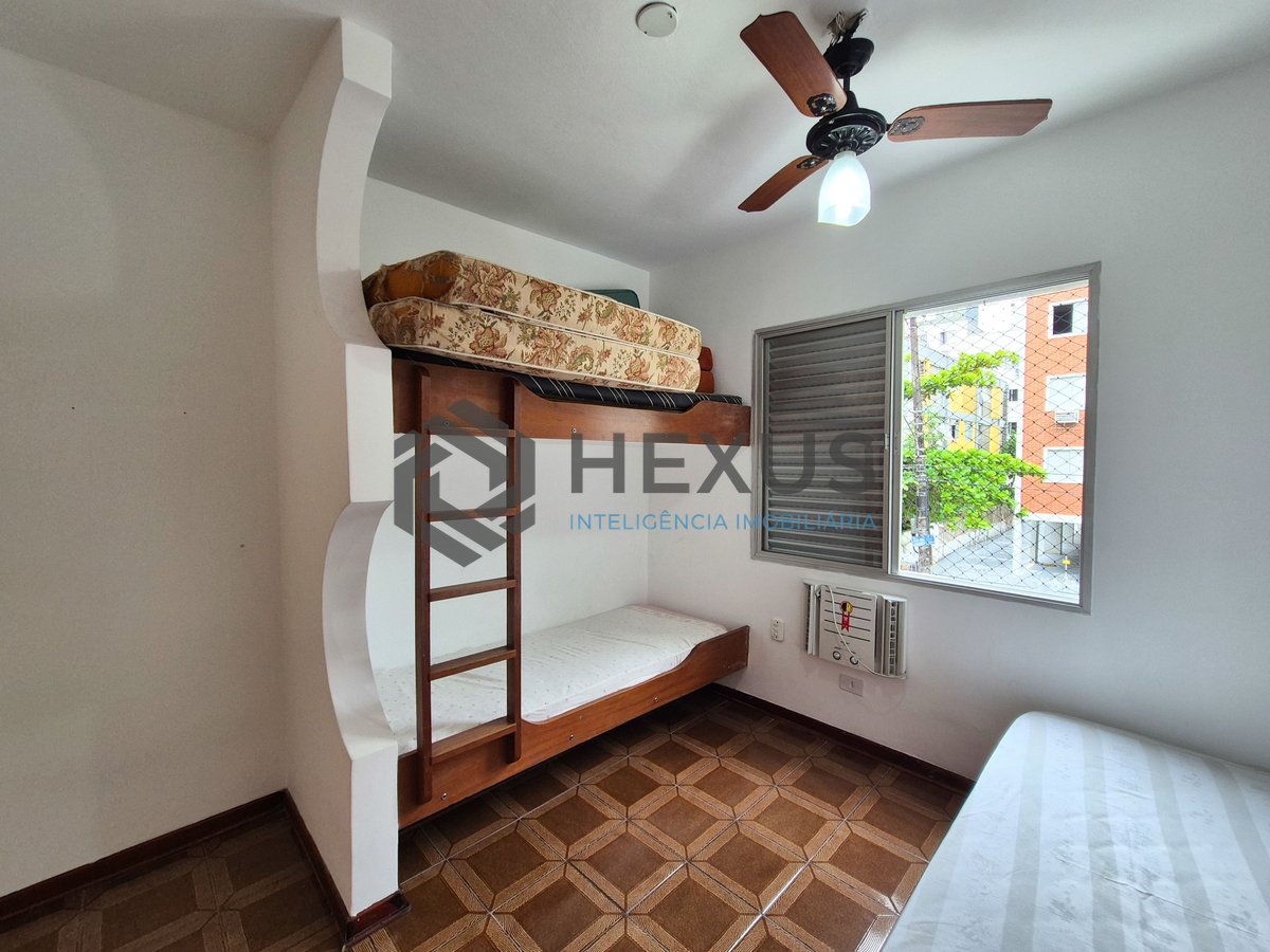 Foto 15 de Apartamento com varanda e lazer na Praia das Asturias, Guaruja