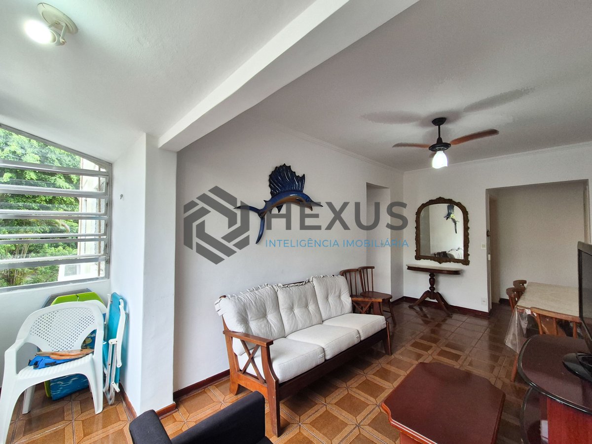 Foto 6 de Apartamento com varanda e lazer na Praia das Asturias, Guaruja