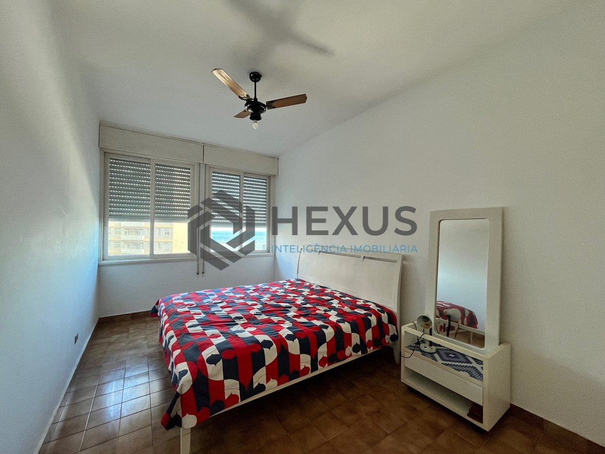 Foto 7 de Apartamento frente mar com varanda na Praia das Pitangueiras, Guaruja