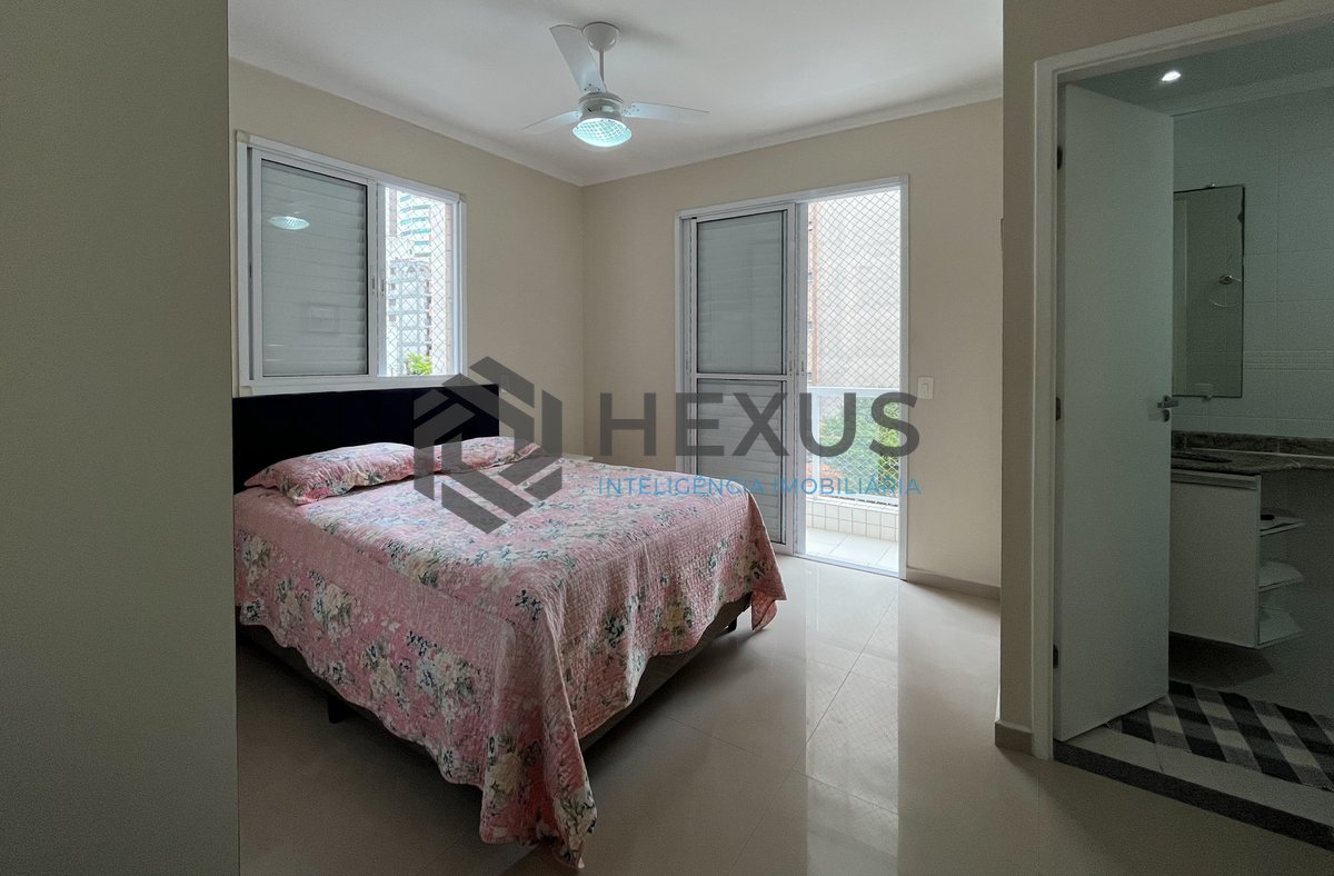 Foto 23 de Apartamento com varanda e lazer na Praia das Asturias, Guaruja