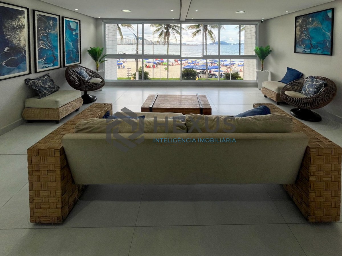 Foto 29 de Apartamento com varanda e lazer na Praia das Asturias, Guaruja