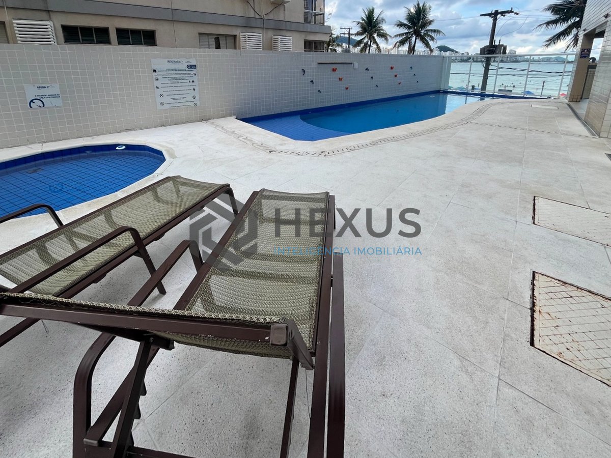 Foto 30 de Apartamento com varanda e lazer na Praia das Asturias, Guaruja