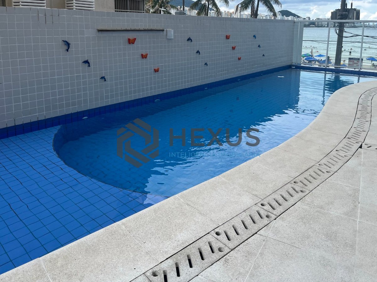 Foto 31 de Apartamento com varanda e lazer na Praia das Asturias, Guaruja
