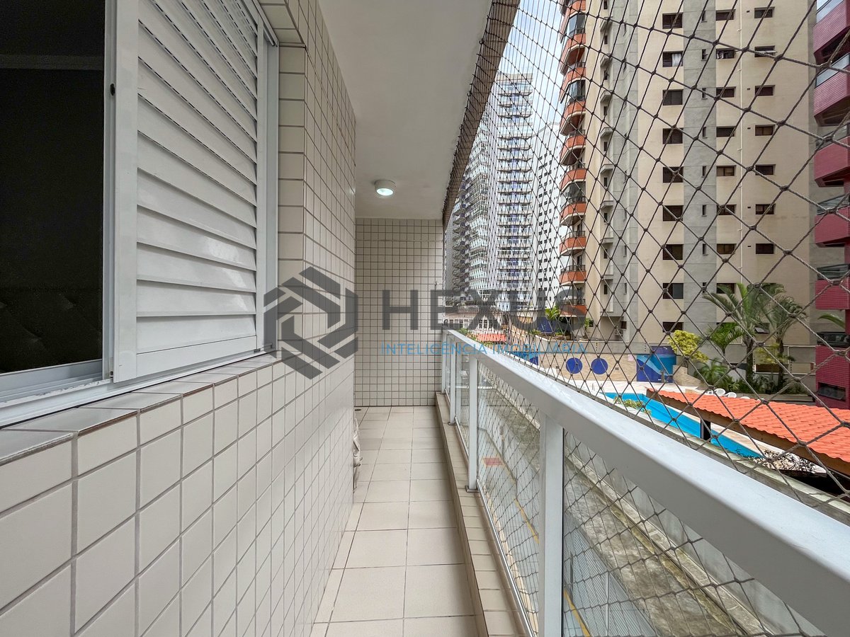 Foto 5 de Apartamento com varanda e lazer na Praia das Asturias, Guaruja