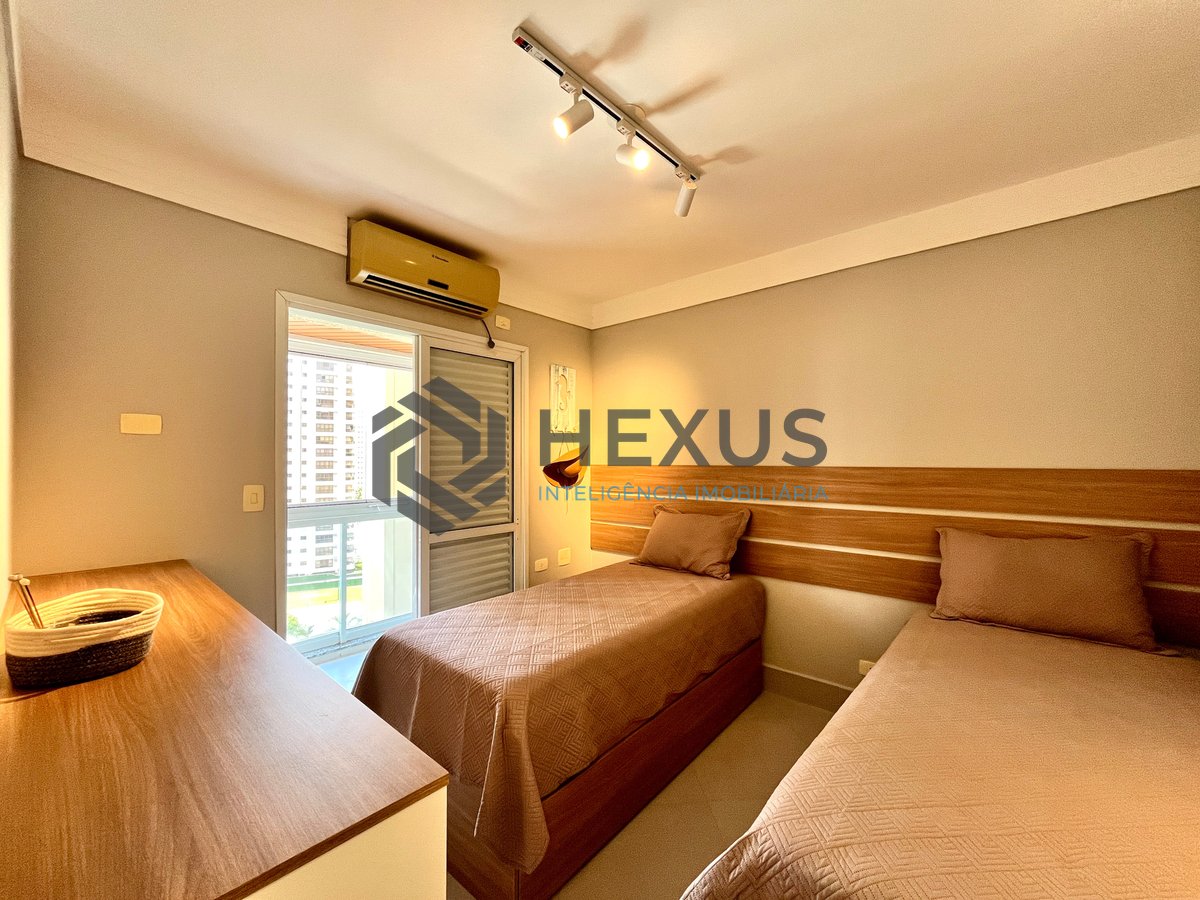 Foto 13 de Apartamento com varanda gourmet e lazer na Praia das Asturias, Guaruja