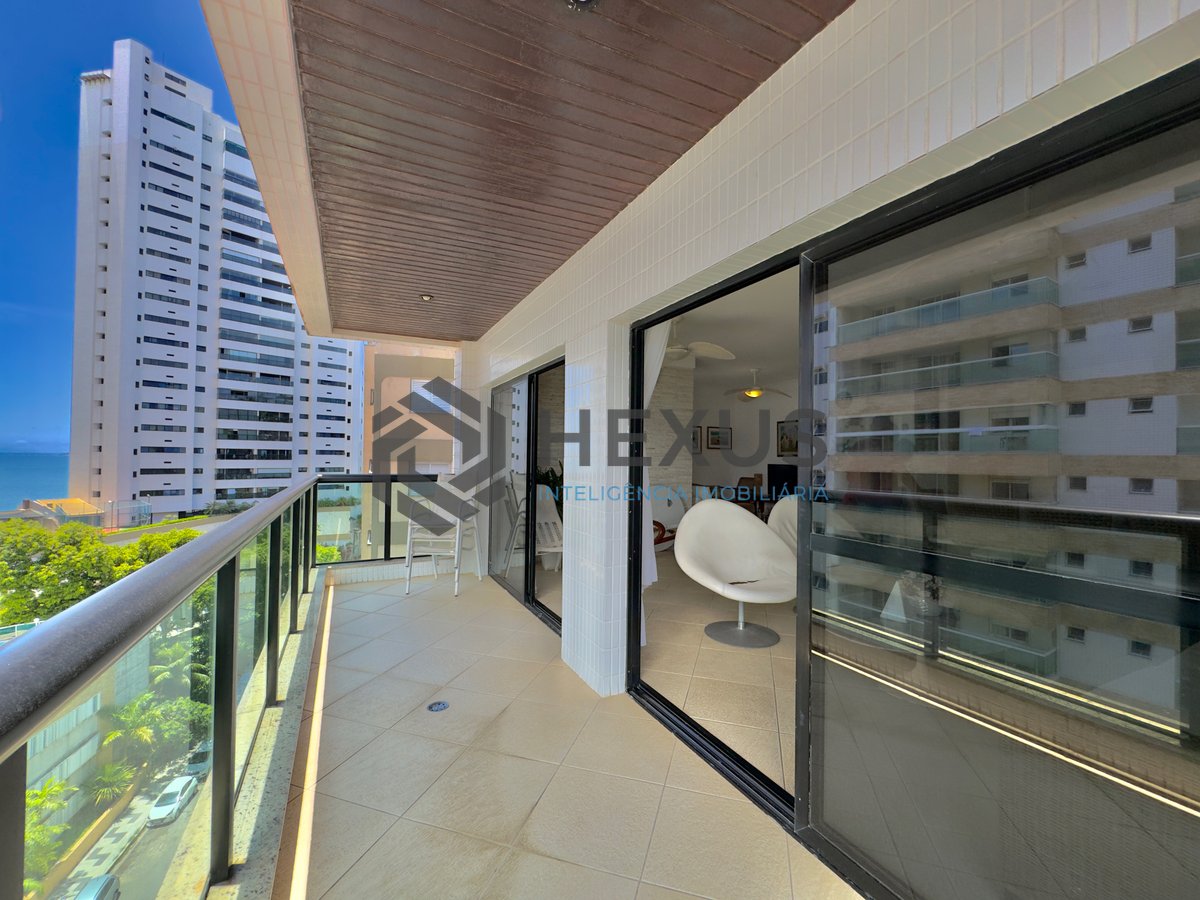 Foto 15 de Apartamento com varanda e vista mar na beira mar da Praia das Asturias, Guaruja
