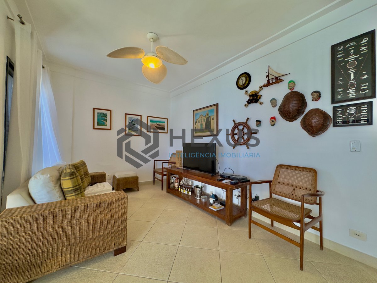 Foto 8 de Apartamento com varanda e vista mar na beira mar da Praia das Asturias, Guaruja