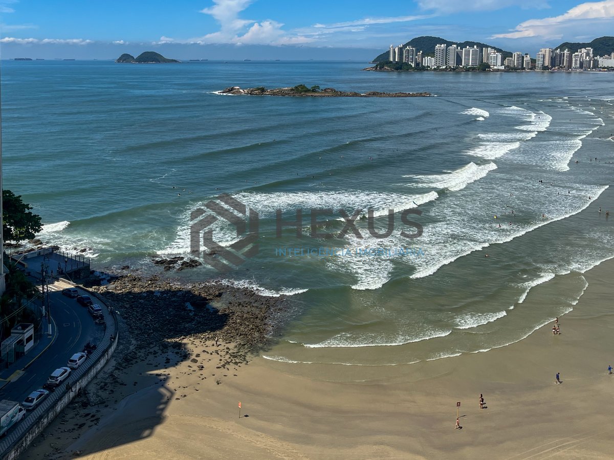 Foto 11 de Apartamento frente mar na Praia das Pitangueiras, Guaruja