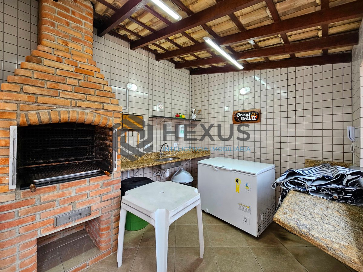 Foto 37 de Apartamento com varanda e lazer na beira mar da Praia do Tombo, Guaruja