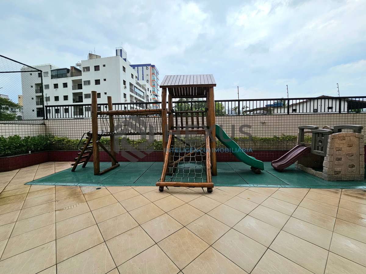 Foto 44 de Apartamento com varanda e lazer na beira mar da Praia do Tombo, Guaruja
