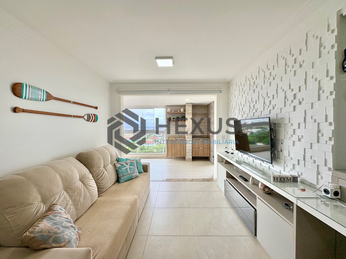 Foto 3 de Apartamento reformado com varanda gourmet vista mar e lazer na Praia da Enseada, Guaruja