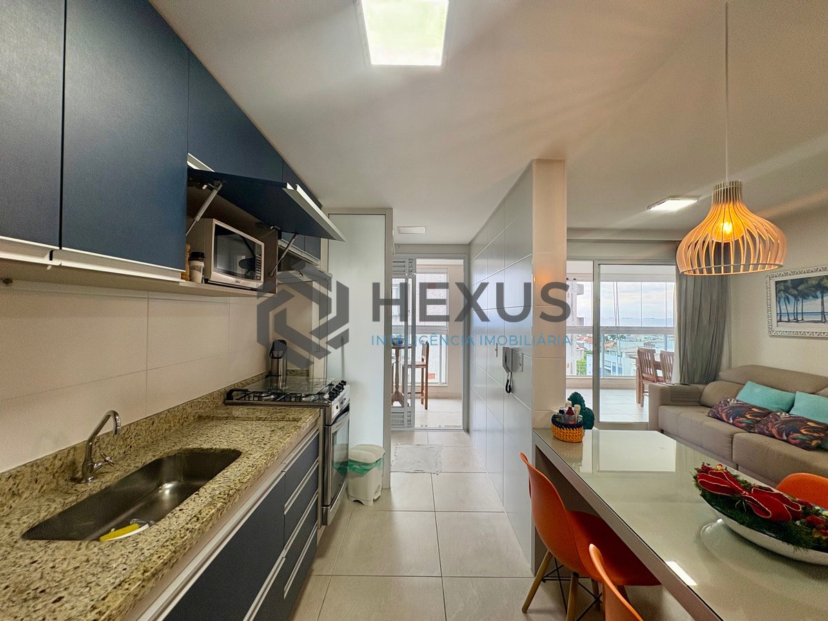 Foto 19 de Apartamento com varanda gourmet vista mar e lazer na beira mar na Praia da Enseada, Guaruja