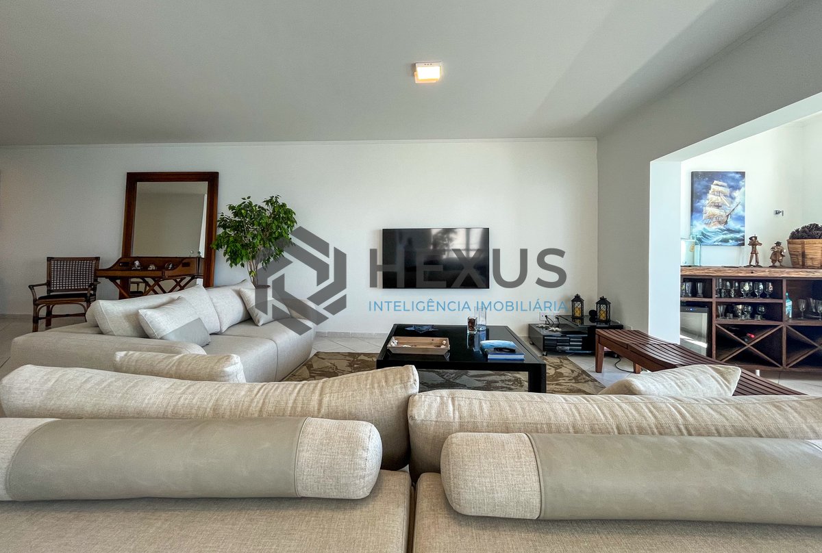 Foto 9 de Apartamento frente mar com varanda gourmet na Praia das Pitangueiras, Guaruja