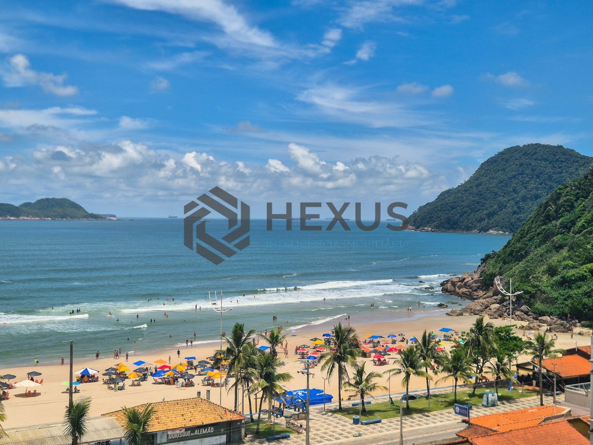 Foto 36 de Cobertura Duplex com vista mar e lazer na beira mar da Praia do Tombo, Guaruja