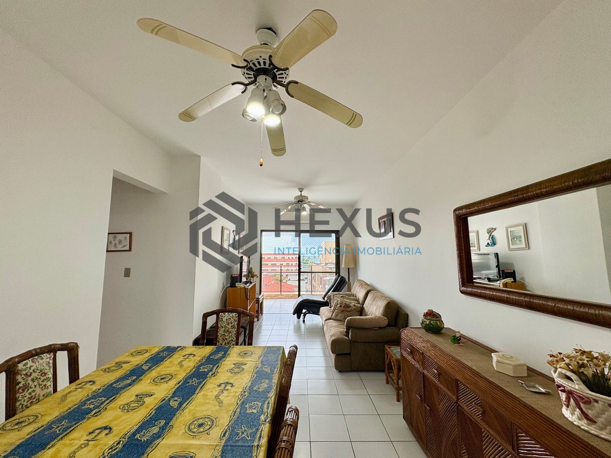 Foto 10 de Apartamento com varanda vista mar e lazer na Praia da Enseada, Guaruja