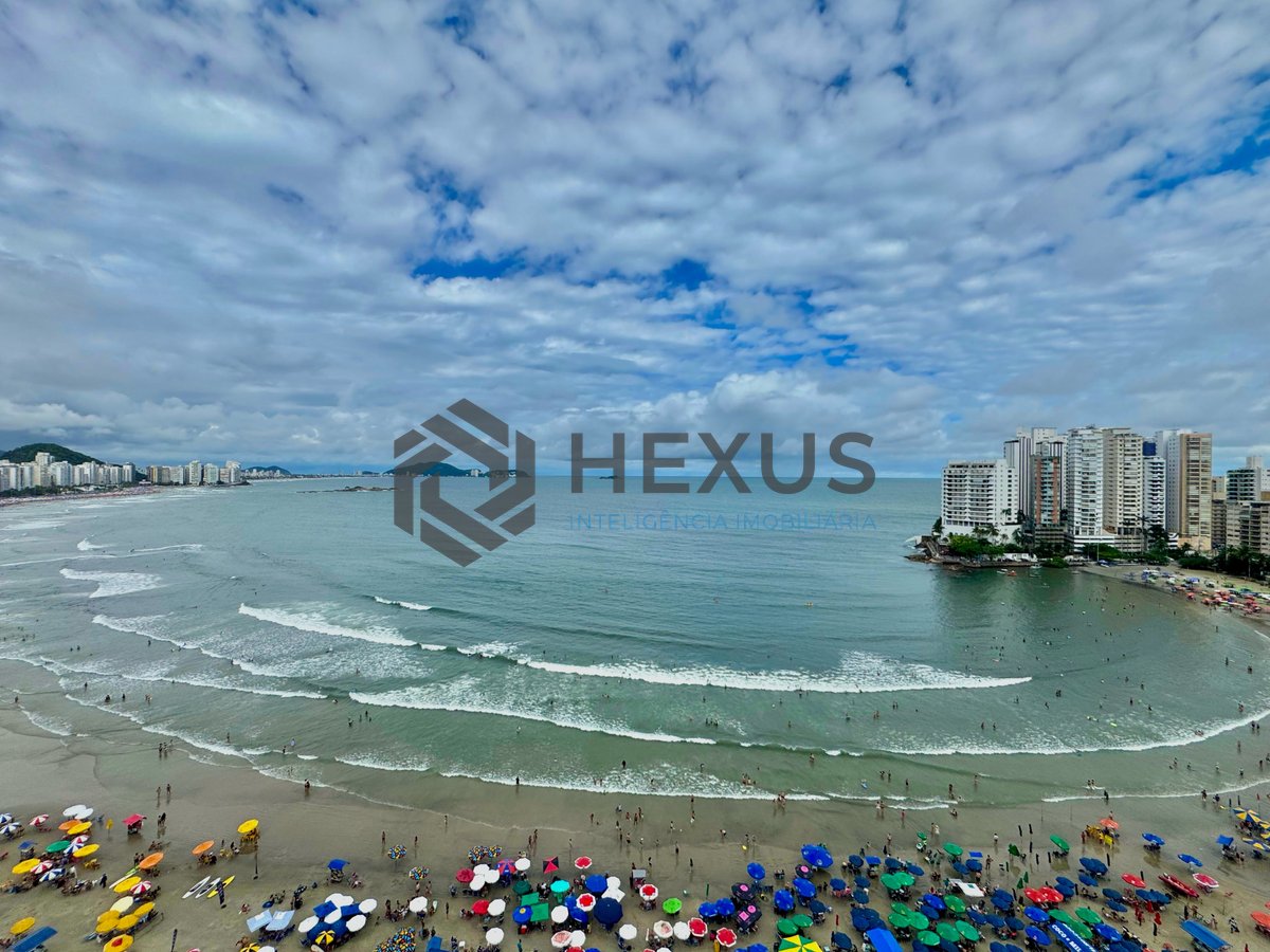 Foto 30 de Apartamento frente mar com varanda gourmet vista mar e lazer na Praia das Asturias, Guaruja