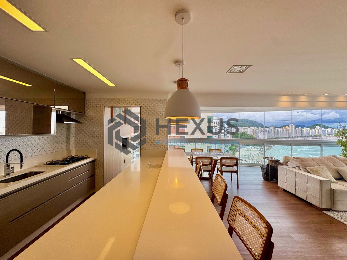 Foto 37 de Apartamento frente mar com varanda gourmet vista mar e lazer na Praia das Asturias, Guaruja