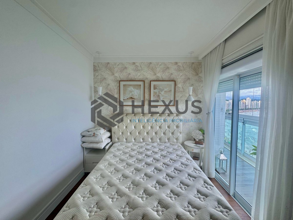 Foto 49 de Apartamento frente mar com varanda gourmet vista mar e lazer na Praia das Asturias, Guaruja