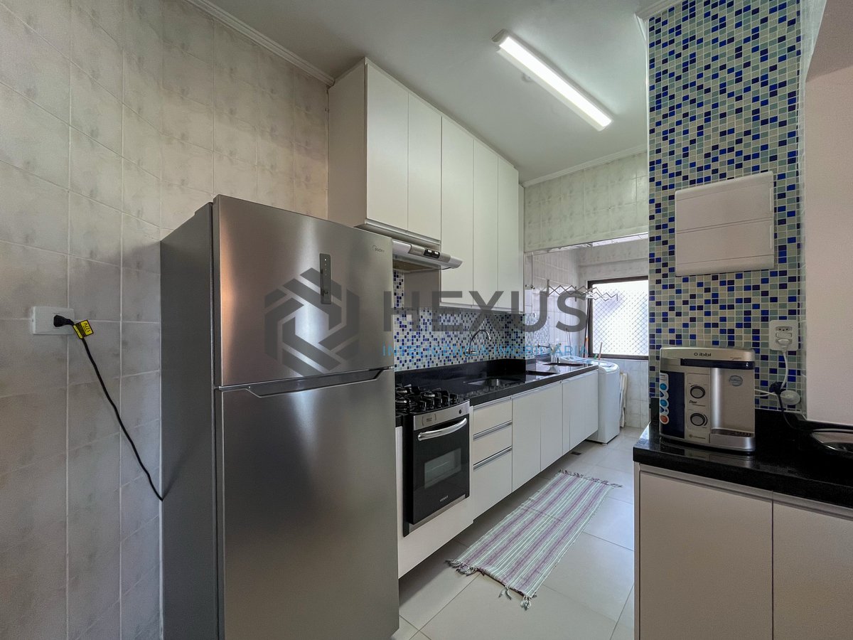 Foto 30 de Apartamento com varanda vista mar e lazer na beira mar da Praia da Enseada, Guaruja