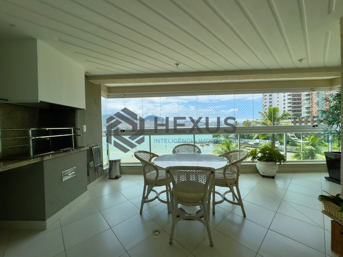 Foto 2 de Apartamento frente mar com varanda gourmet vista mar e lazer na Praia das Asturias, Guaruja