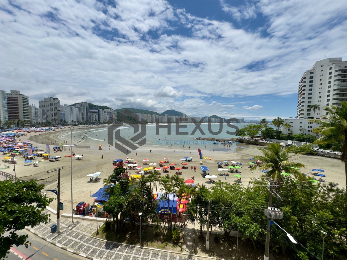 Foto 11 de Apartamento frente mar com varanda gourmet vista mar e lazer na Praia das Asturias, Guaruja