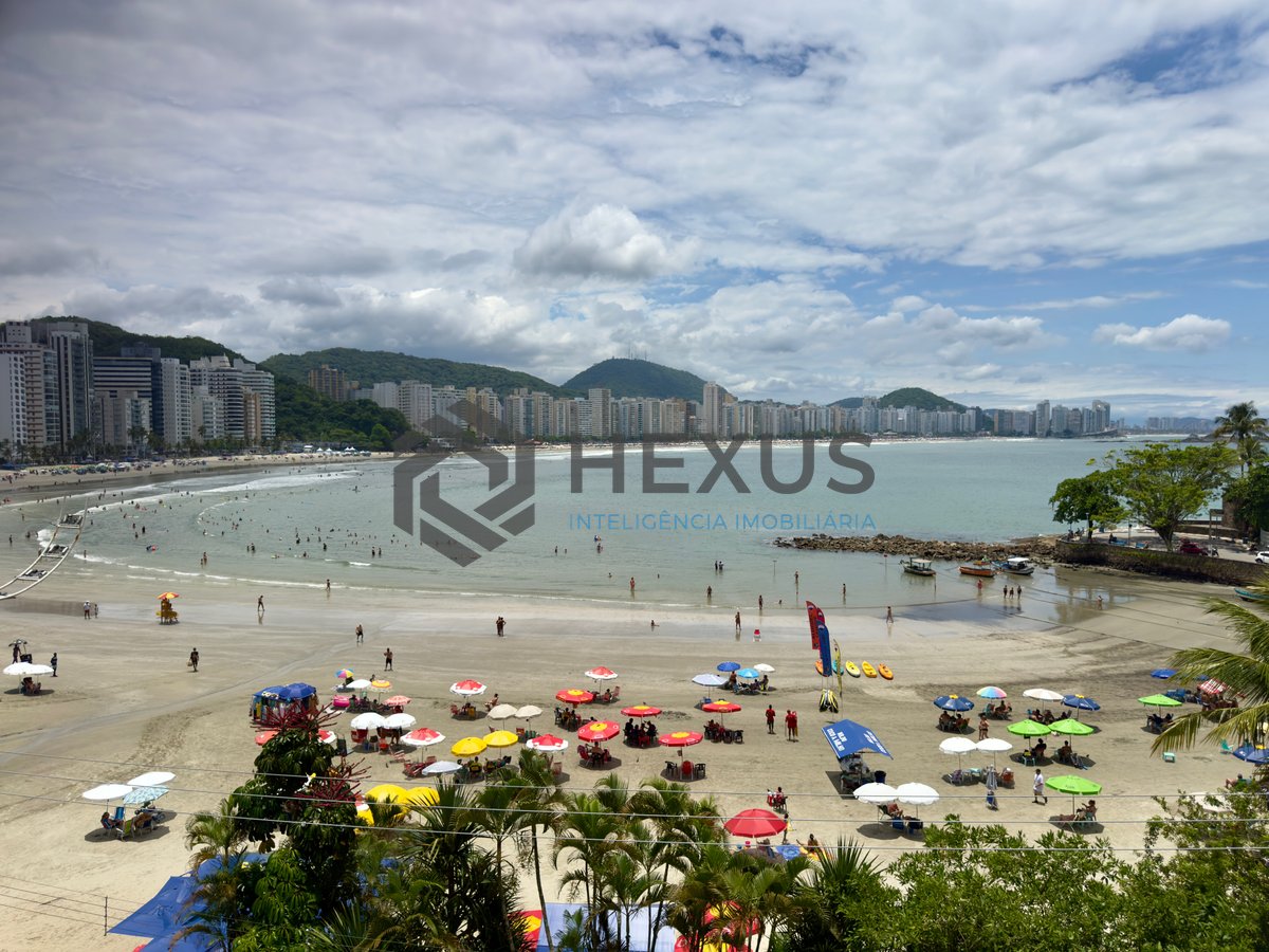 Foto 13 de Apartamento frente mar com varanda gourmet vista mar e lazer na Praia das Asturias, Guaruja