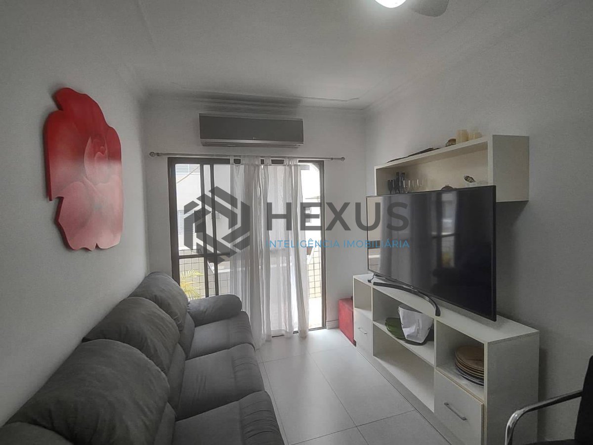 Foto 4 de Apartamento reformado com varanda e lazer na Praia da Enseada, Guaruja