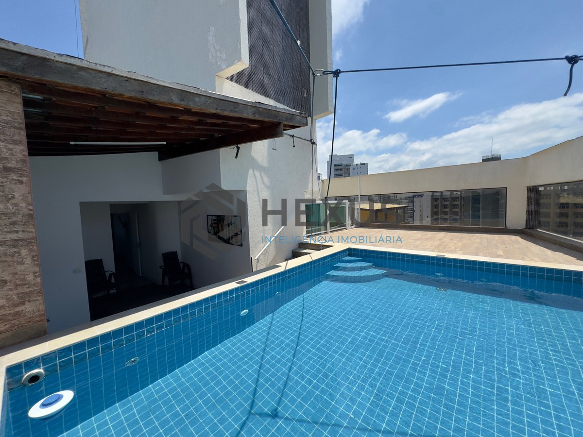 Foto 36 de Cobertura com piscina e varanda gourmet vista mar na beira mar da Praia das Asturias, Guaruja