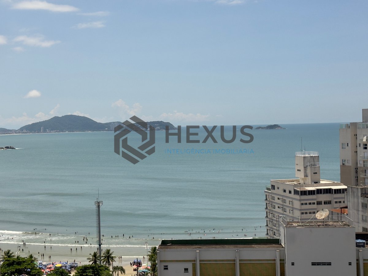 Foto 6 de Cobertura com piscina e varanda gourmet vista mar na beira mar da Praia das Asturias, Guaruja