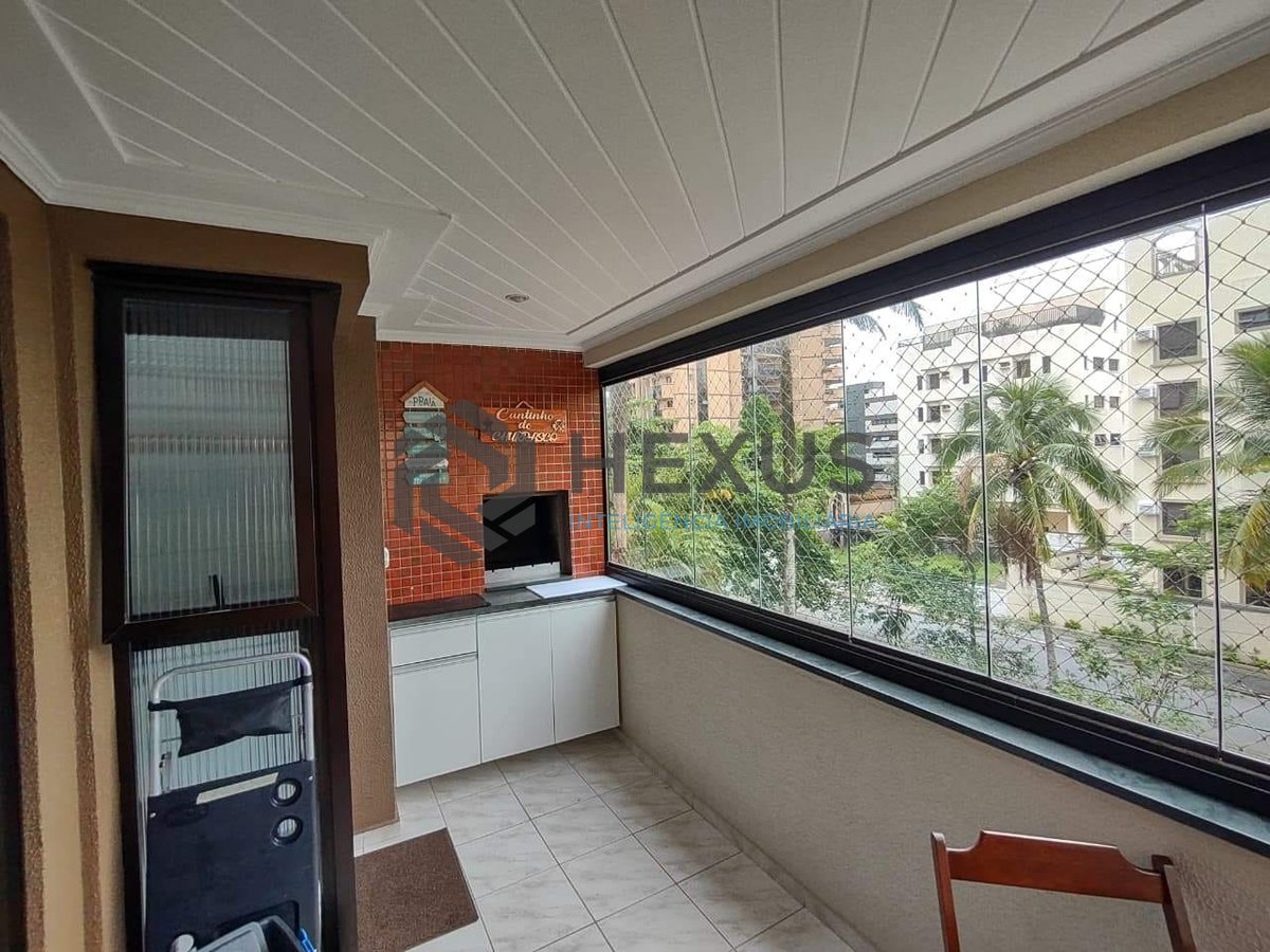 Foto 4 de Apartamento com varanda gourmet e lazer na Praia da Enseada, Guaruja