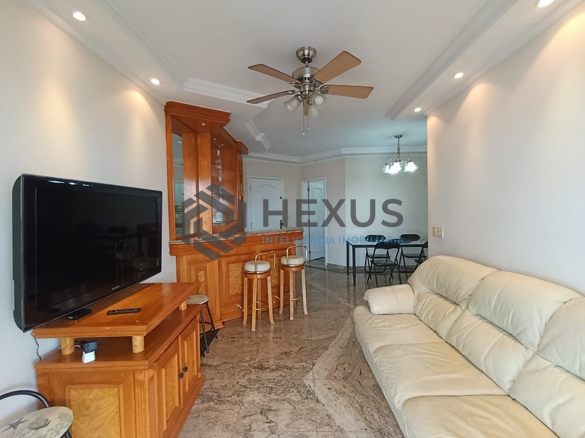 Foto 2 de Apartamento com varanda gourmet e vista mar na Praia da Enseada, Guaruja
