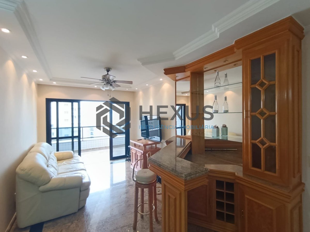 Foto 3 de Apartamento com varanda gourmet e vista mar na Praia da Enseada, Guaruja