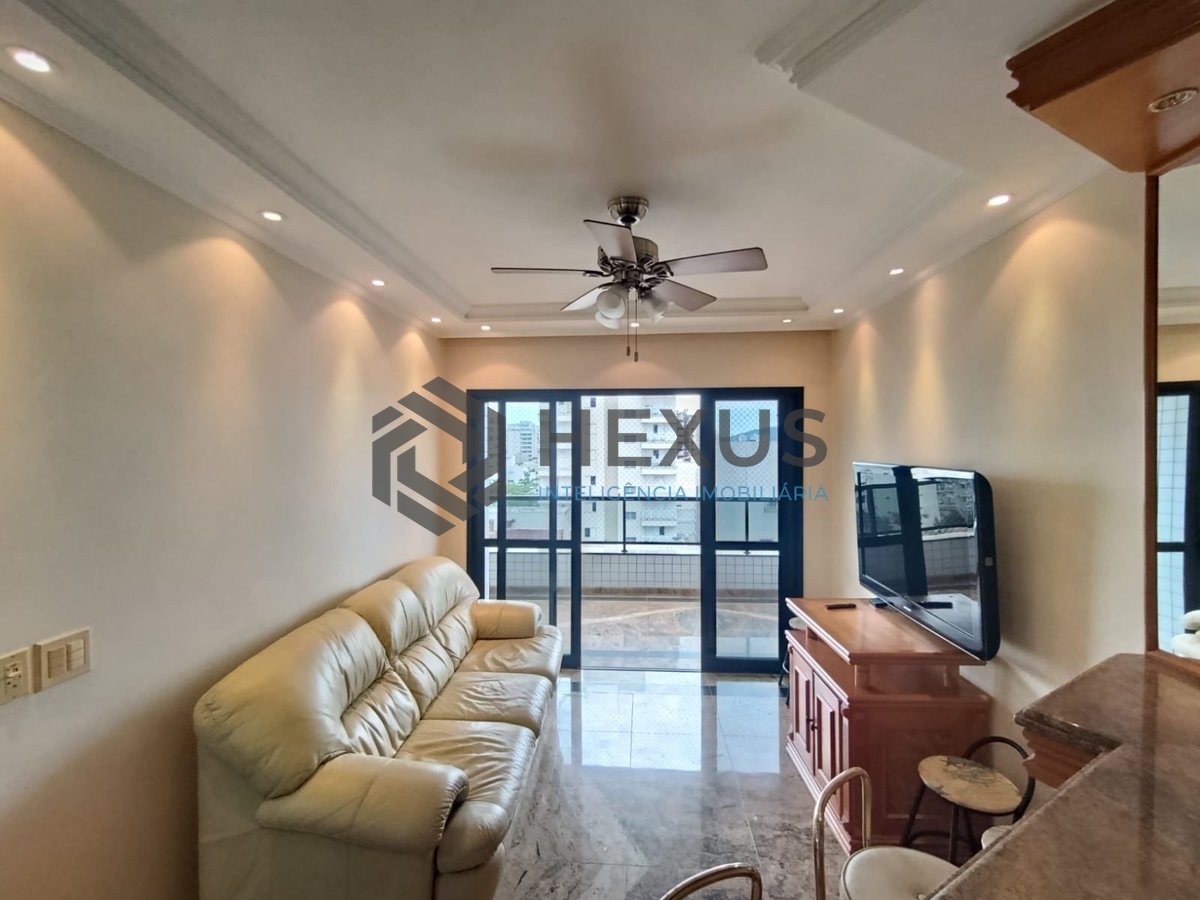 Foto 4 de Apartamento com varanda gourmet e vista mar na Praia da Enseada, Guaruja